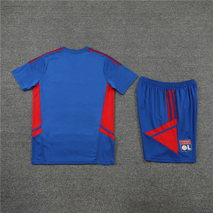 Chandal del Lyon Manga Corta 22-23 Azul - Pantalon Corto